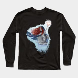 Freya the Shaman Official Art from Nordic Warriors (TShirt) Long Sleeve T-Shirt